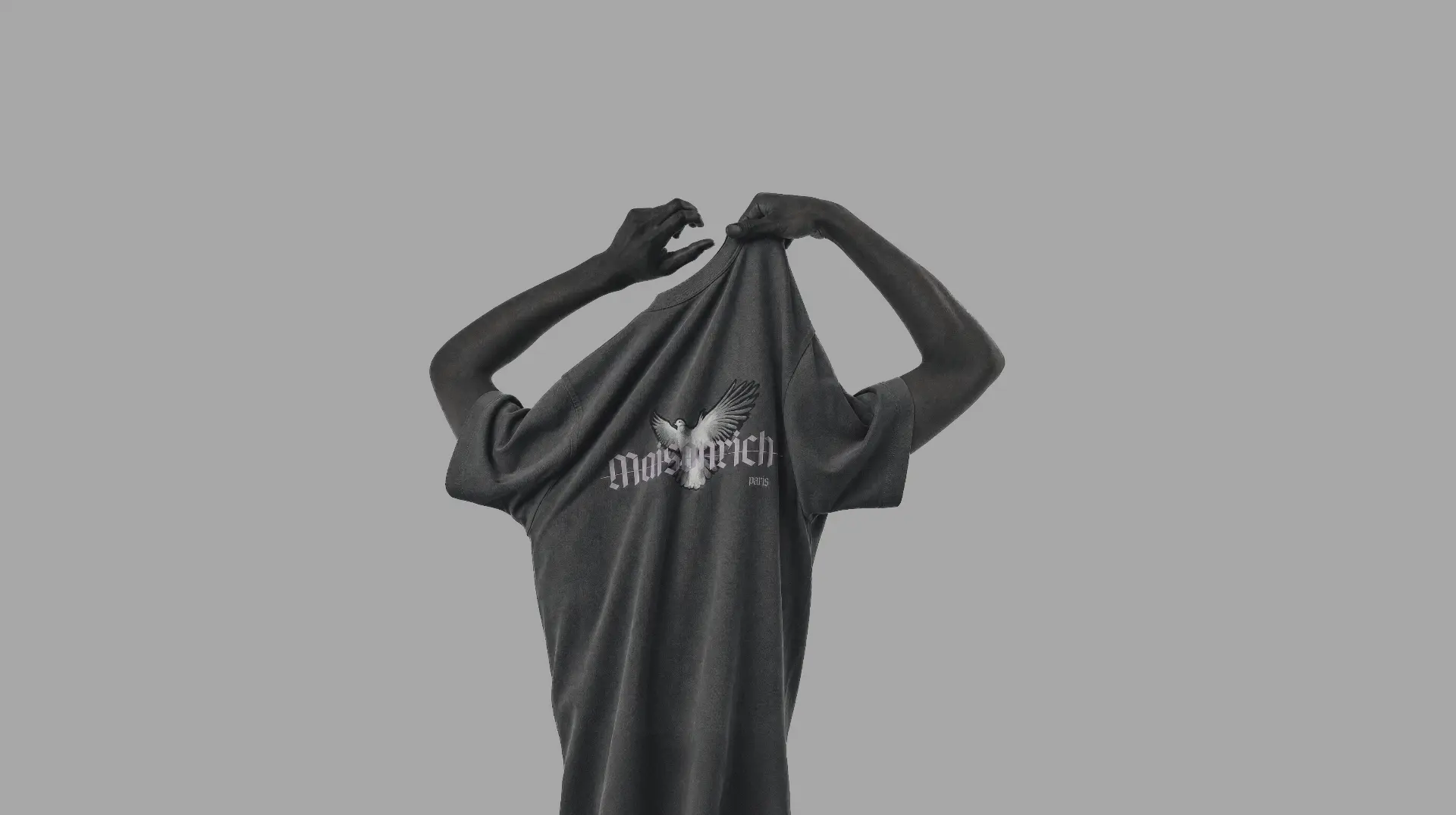 Maison Rich Paris campaign — dove graphic tee